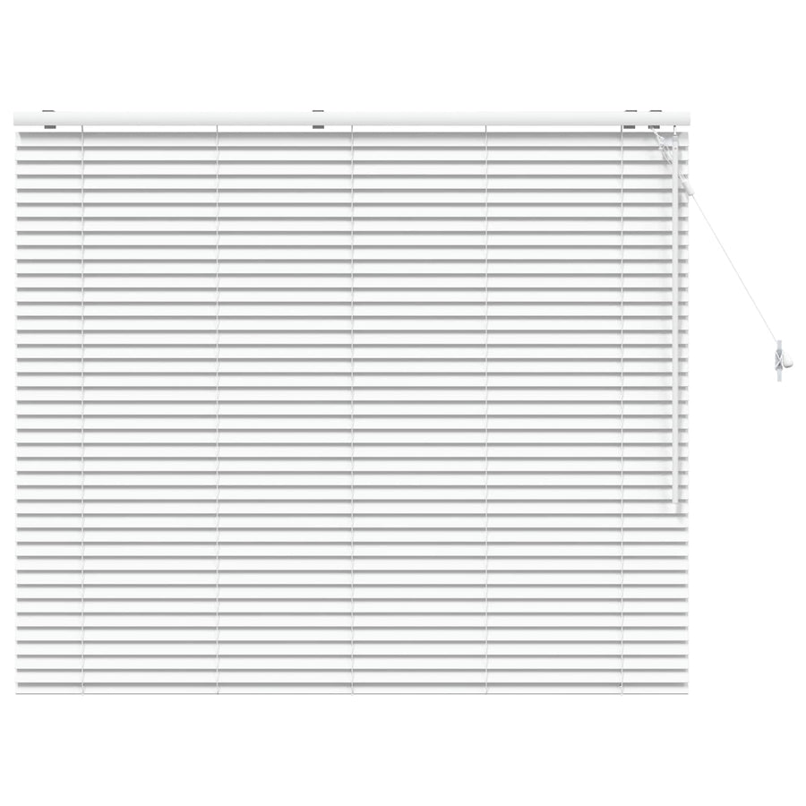 Jaloezie Wit 145 x 130 cm 35 mm Massief Paulowniahout