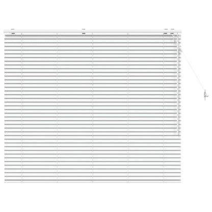 Jaloezie Wit 150 x 130 cm 35 mm Massief Paulowniahout
