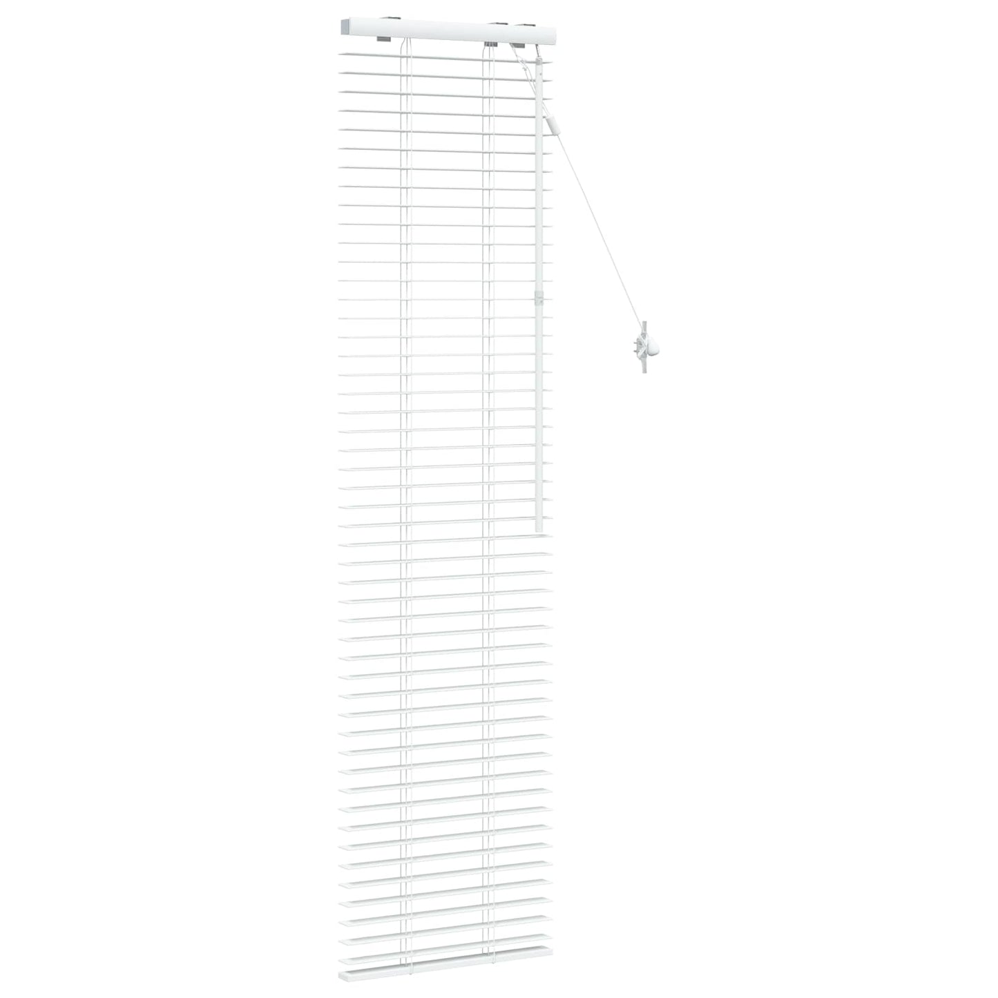 Jaloezie Wit 45 x 160 cm 35 mm Massief Paulowniahout