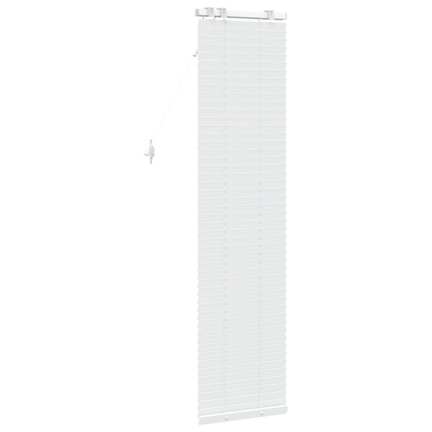 Jaloezie Wit 45 x 160 cm 35 mm Massief Paulowniahout