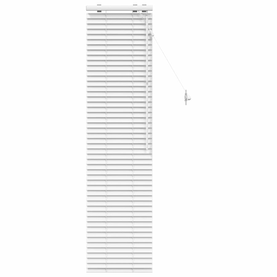 Jaloezie Wit 45 x 160 cm 35 mm Massief Paulowniahout