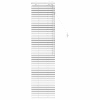 Jaloezie Wit 50 x 160 cm 35 mm Massief Paulowniahout