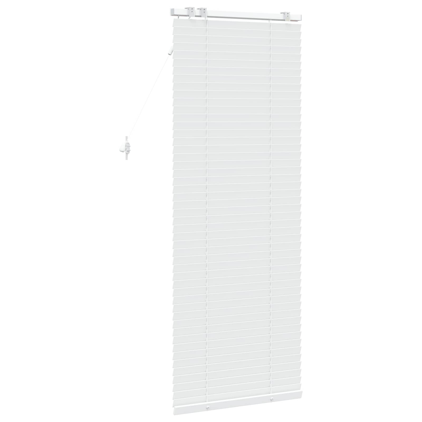 Jaloezie Wit 55 x 160 cm 35 mm Massief Paulowniahout