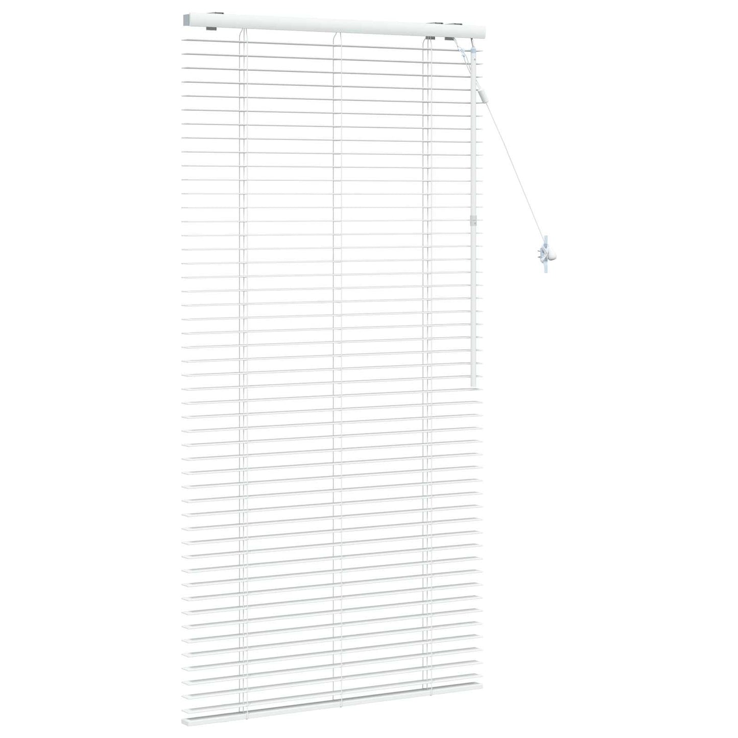 Jaloezie Wit 75 x 160 cm 35 mm Massief Paulowniahout