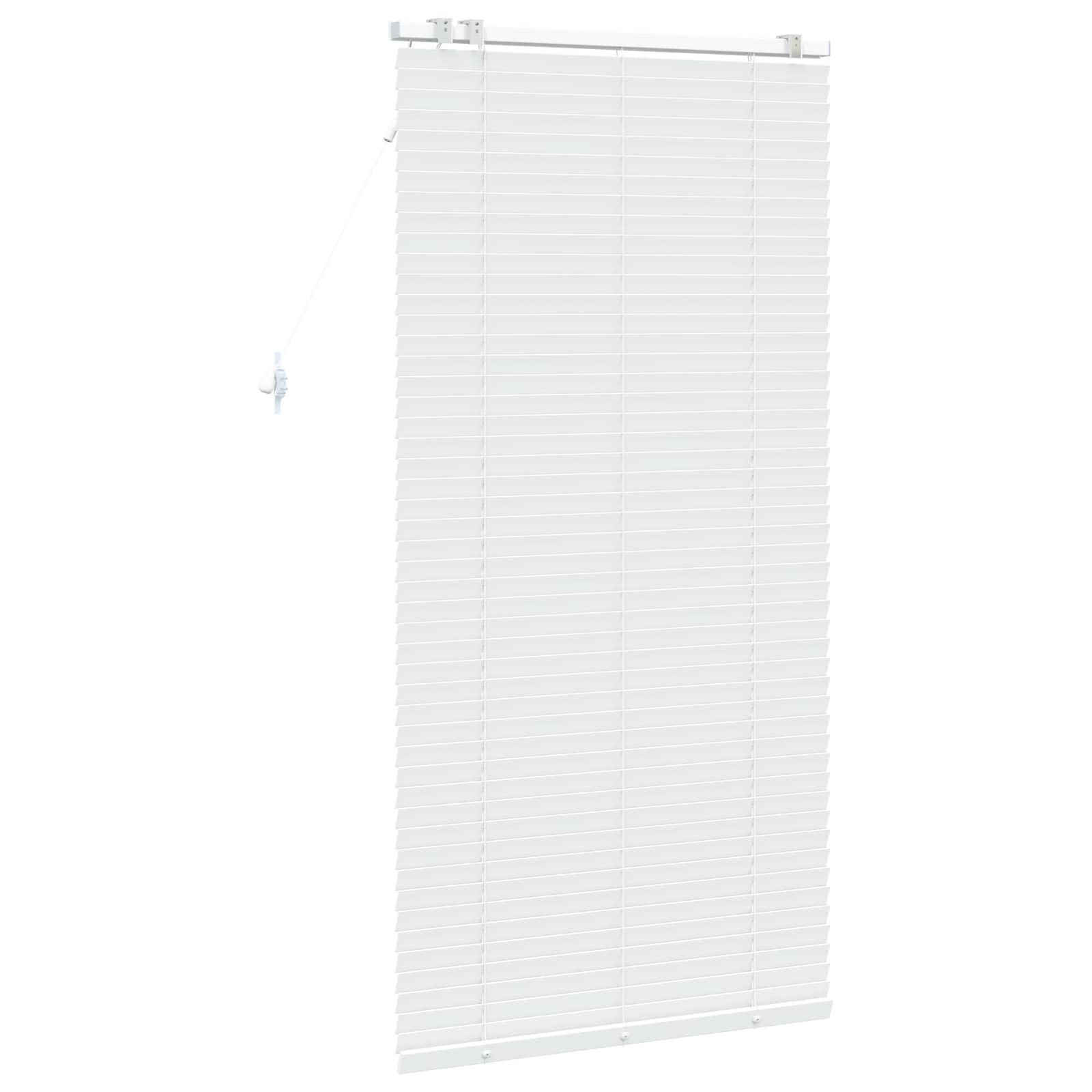 Jaloezie Wit 75 x 160 cm 35 mm Massief Paulowniahout