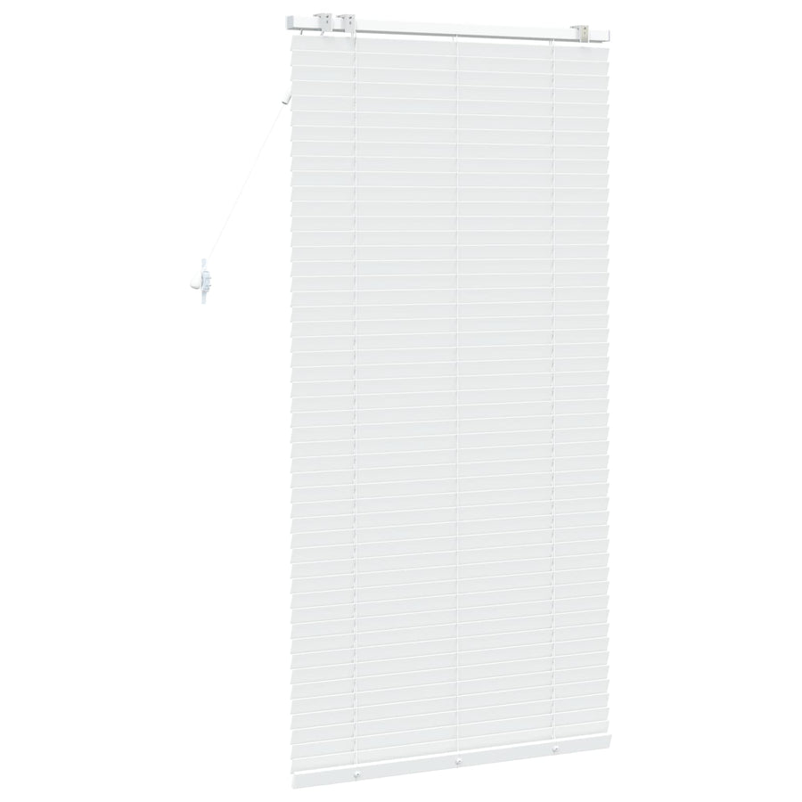 Jaloezie Wit 75 x 160 cm 35 mm Massief Paulowniahout