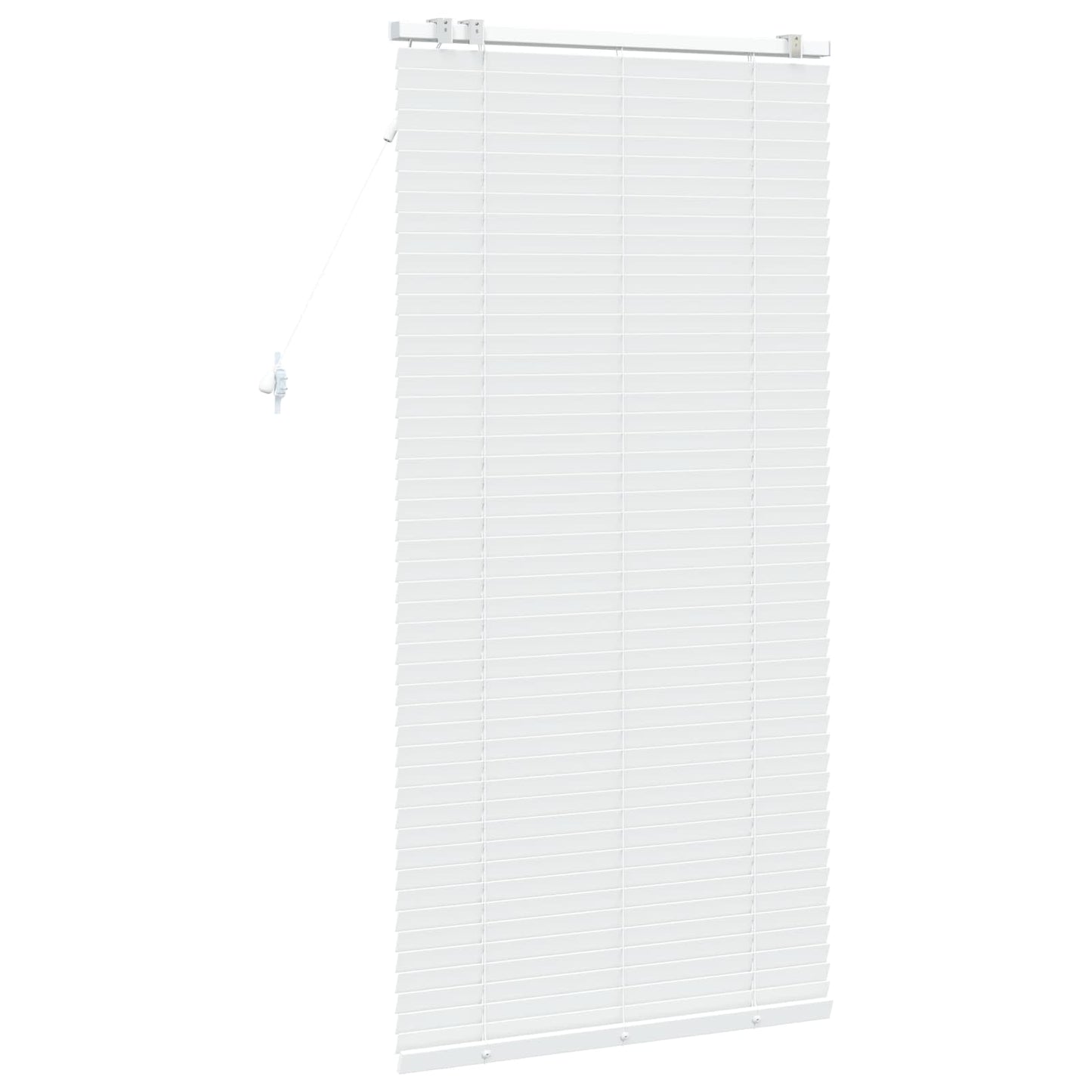 Jaloezie Wit 80 x 160 cm 35 mm Massief Paulowniahout