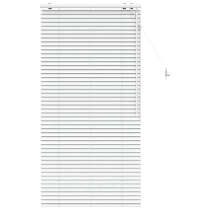 Jaloezie Wit 80 x 160 cm 35 mm Massief Paulowniahout