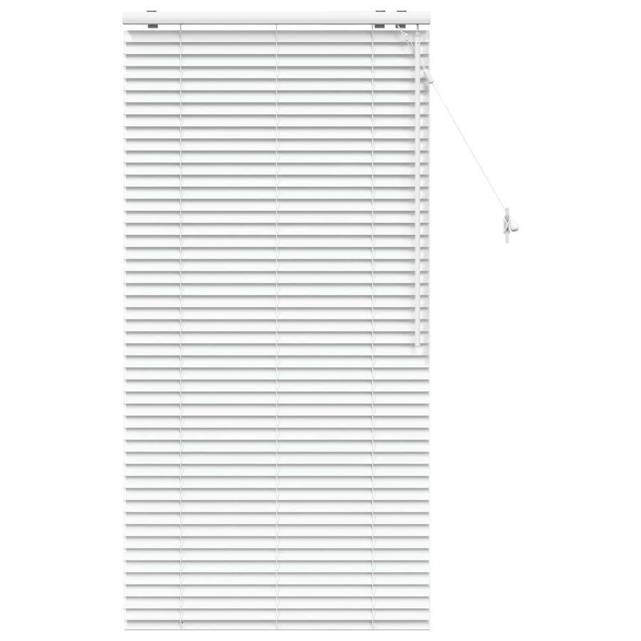 Jaloezie Wit 80 x 160 cm 35 mm Massief Paulowniahout