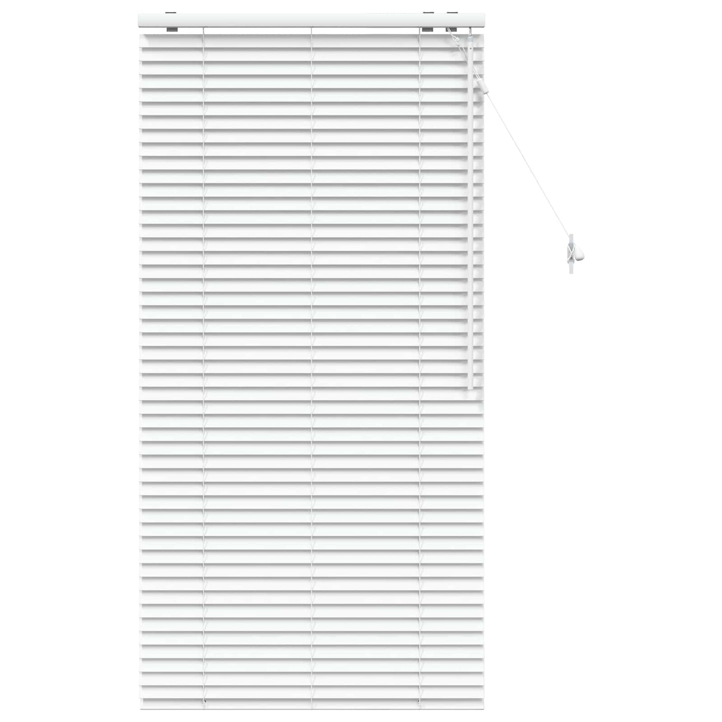 Jaloezie Wit 85 x 160 cm 35 mm Massief Paulowniahout