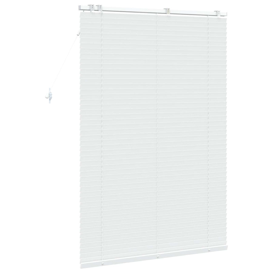 Jaloezie Wit 100 x 160 cm 35 mm Massief Paulowniahout