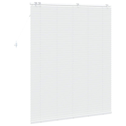 Jaloezie Wit 140 x 160 cm 35 mm Massief Paulowniahout