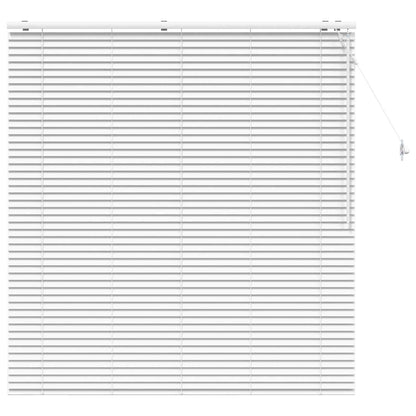 Jaloezie Wit 155 x 160 cm 35 mm Massief Paulowniahout