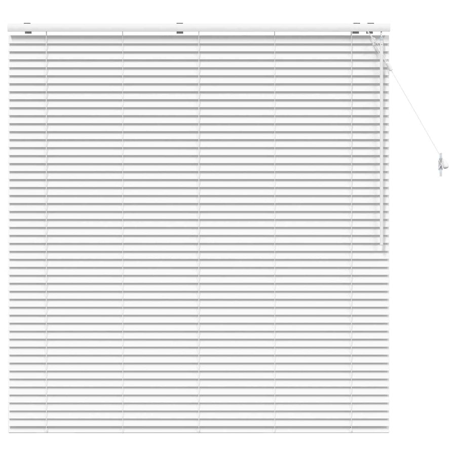 Jaloezie Wit 160 x 160 cm 35 mm Massief Paulowniahout