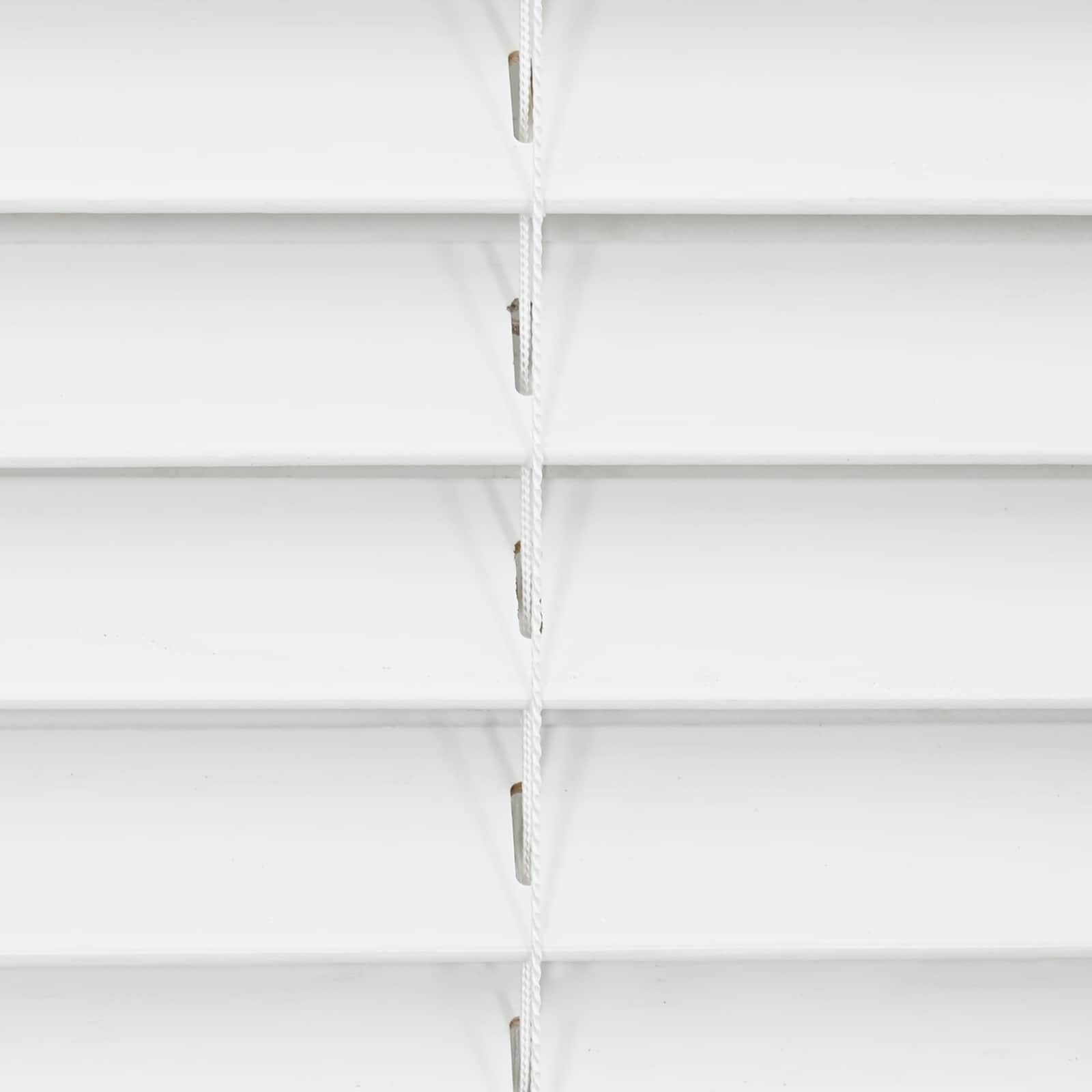 Jaloezie Wit 45 x 250 cm 35 mm Massief Paulowniahout