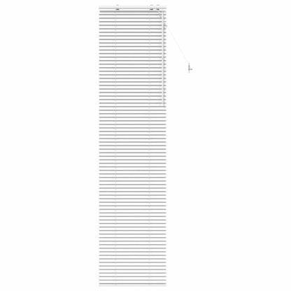 Jaloezie Wit 60 x 250 cm 35 mm Massief Paulowniahout