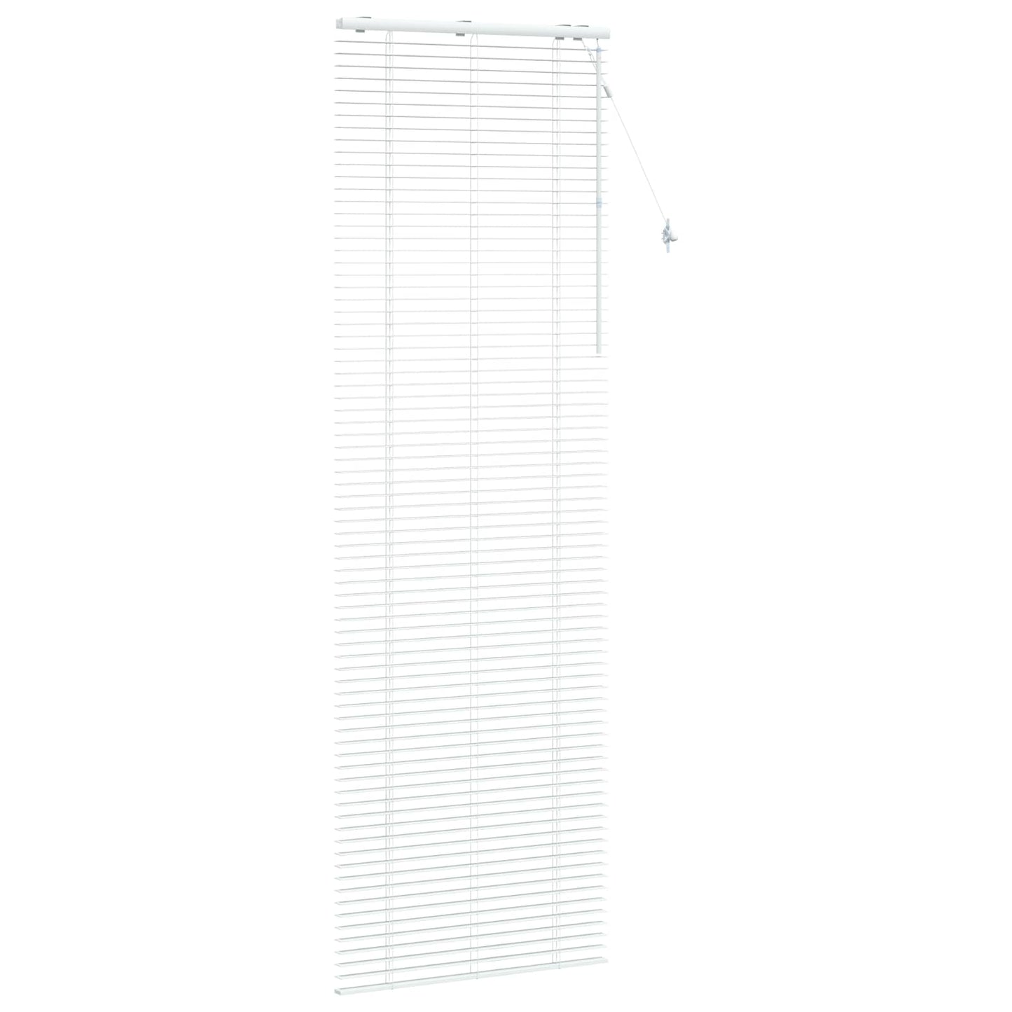 Jaloezie Wit 70 x 250 cm 35 mm Massief Paulowniahout