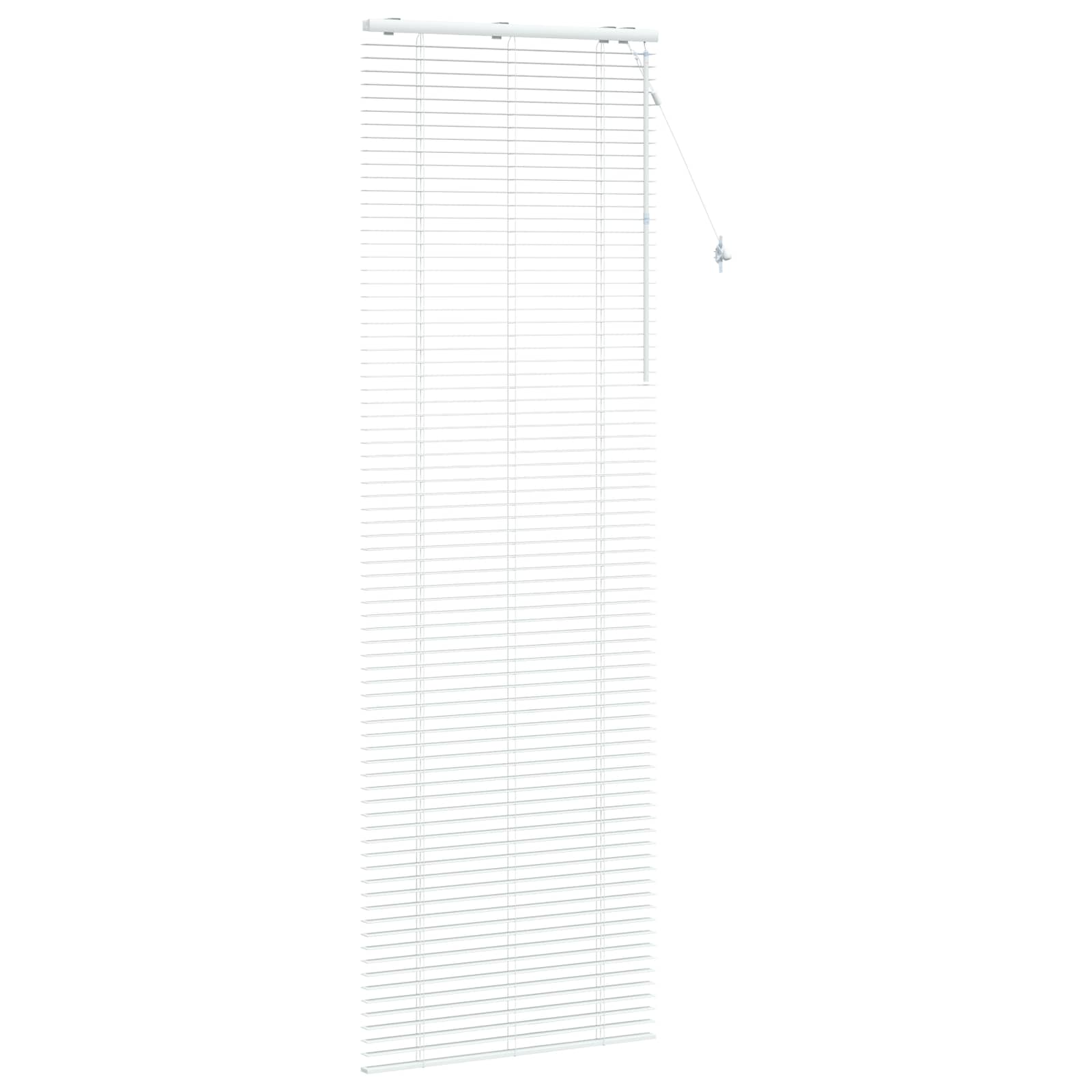 Jaloezie Wit 70 x 250 cm 35 mm Massief Paulowniahout