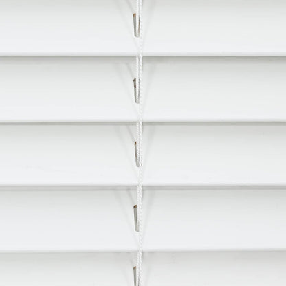 Jaloezie Wit 75 x 250 cm 35 mm Massief Paulowniahout
