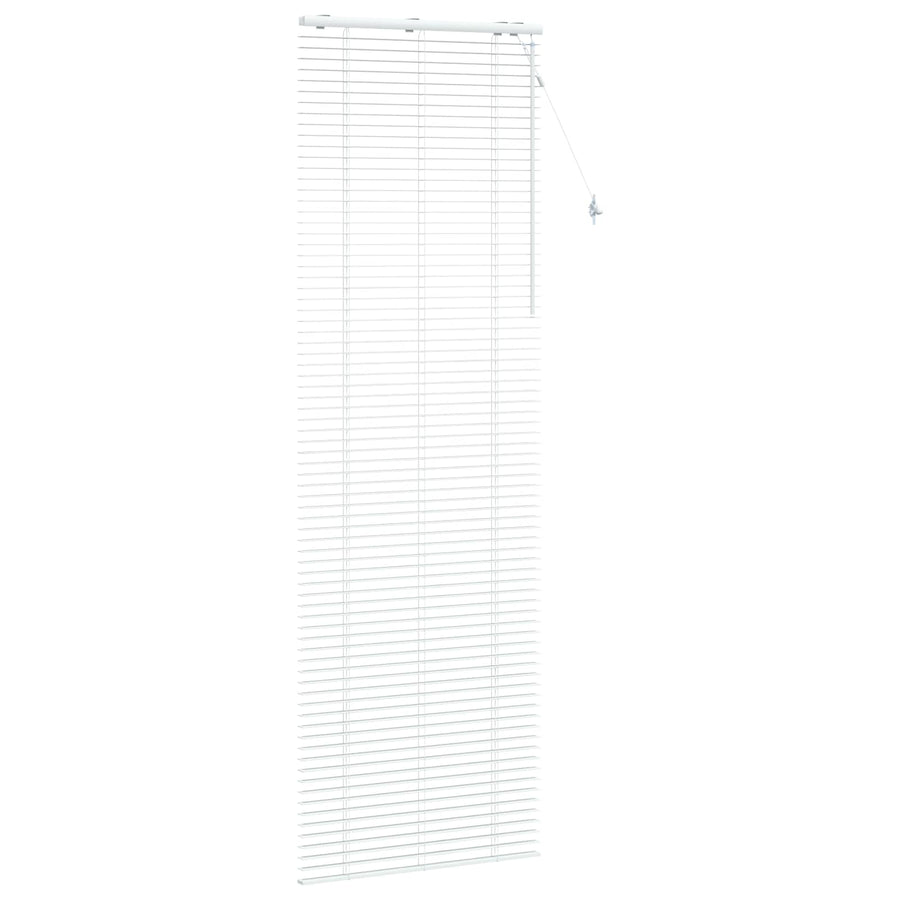 Jaloezie Wit 85 x 250 cm 35 mm Massief Paulowniahout
