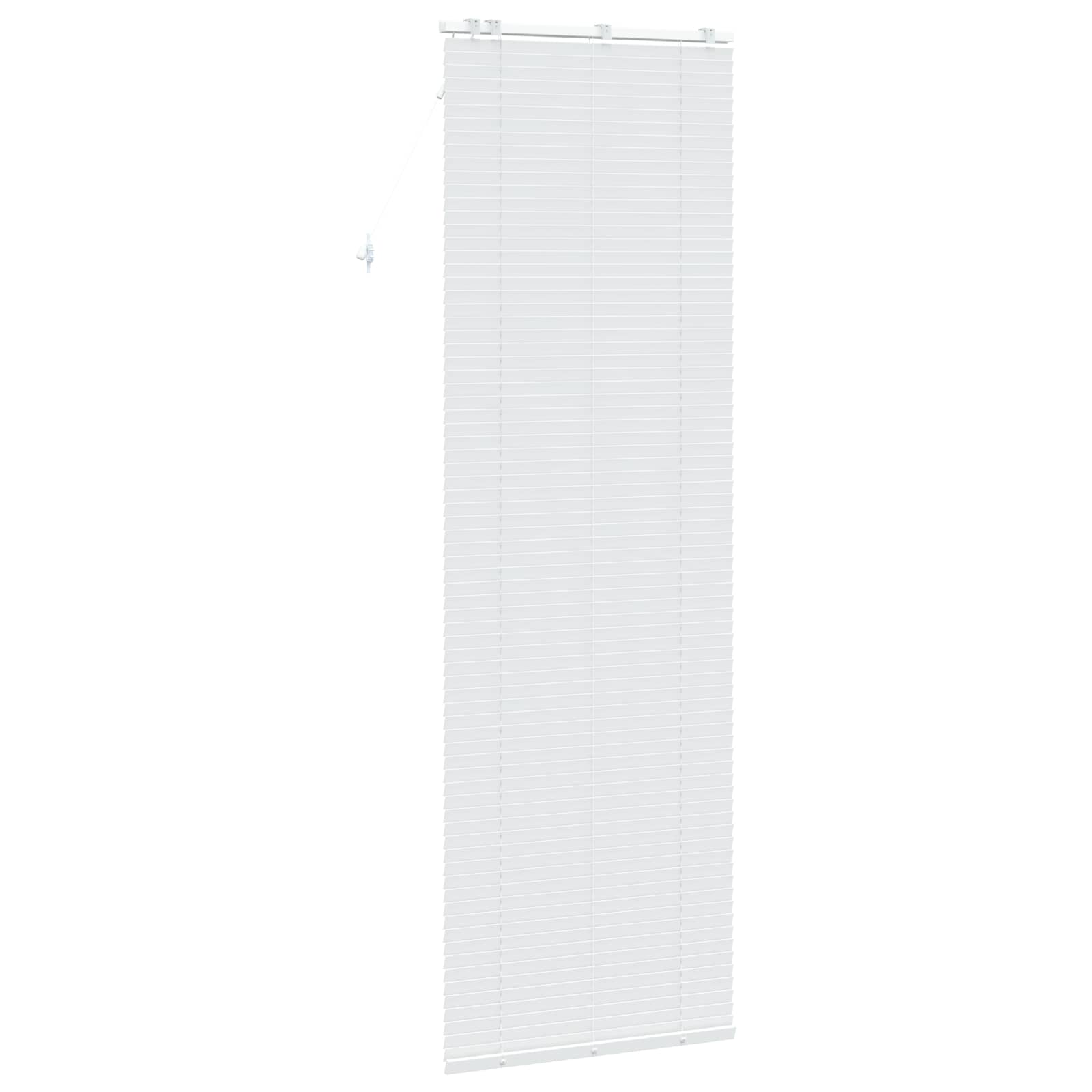 Jaloezie Wit 95 x 250 cm 35 mm Massief Paulowniahout