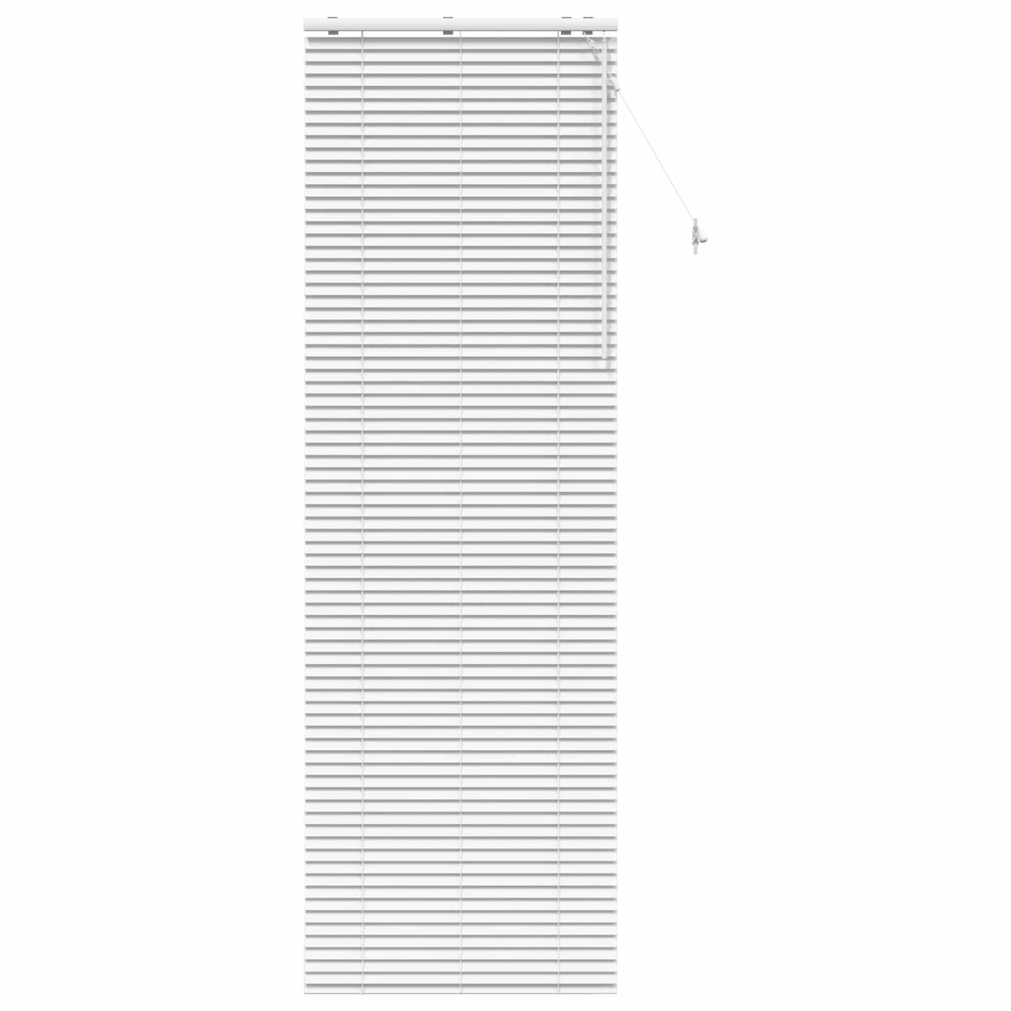 Jaloezie Wit 95 x 250 cm 35 mm Massief Paulowniahout
