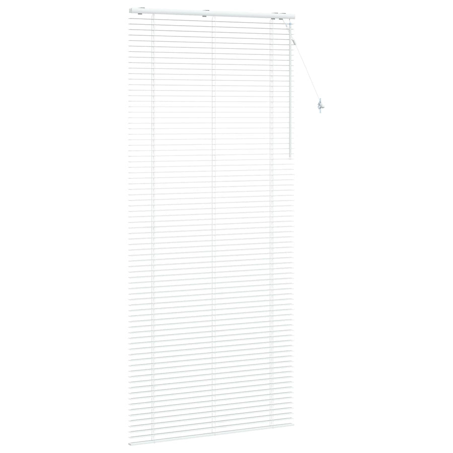 Jaloezie Wit 110 x 250 cm 35 mm Massief Paulowniahout