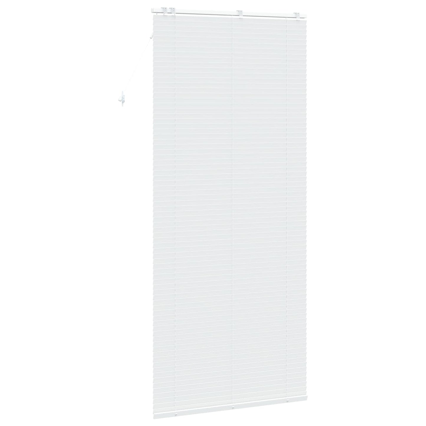 Jaloezie Wit 110 x 250 cm 35 mm Massief Paulowniahout