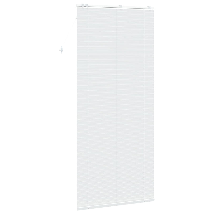 Jaloezie Wit 110 x 250 cm 35 mm Massief Paulowniahout