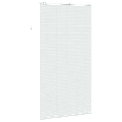Jaloezie Wit 125 x 250 cm 35 mm Massief Paulowniahout