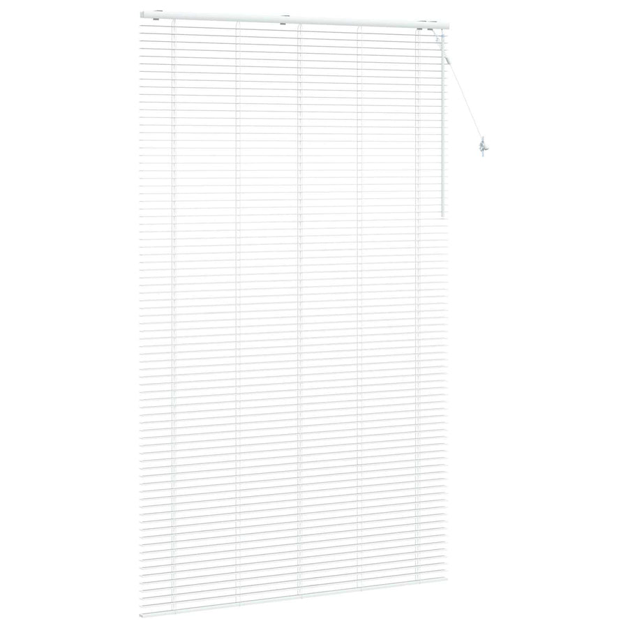 Jaloezie Wit 155 x 250 cm 35 mm Massief Paulowniahout
