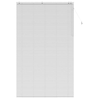 Jaloezie Wit 155 x 250 cm 35 mm Massief Paulowniahout