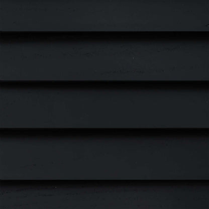 Jaloezie Zwart 60 x 130 cm 35 mm Massief Paulowniahout