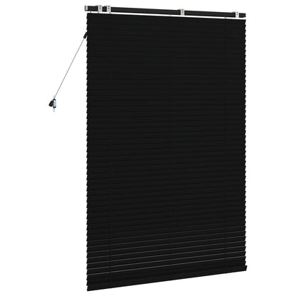 Jaloezie Zwart 105 x 160 cm 35 mm Massief Paulowniahout