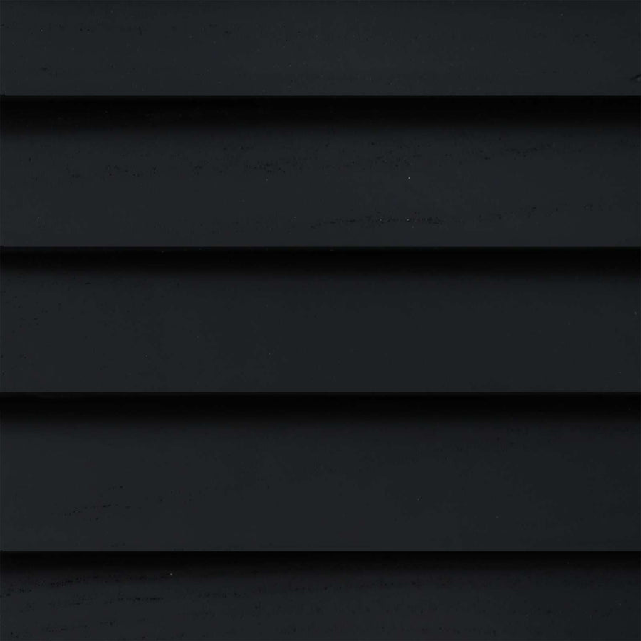 Jaloezie Zwart 45 x 250 cm 35 mm Massief Paulowniahout