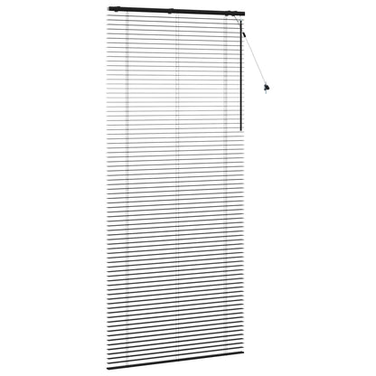 Jaloezie Zwart 115 x 250 cm 35 mm Massief Paulowniahout