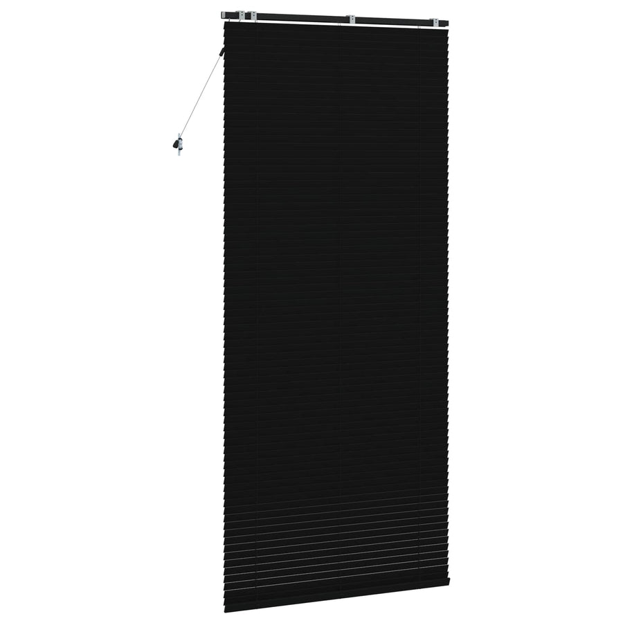 Jaloezie Zwart 115 x 250 cm 35 mm Massief Paulowniahout