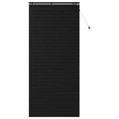 Jaloezie Zwart 120 x 250 cm 35 mm Massief Paulowniahout
