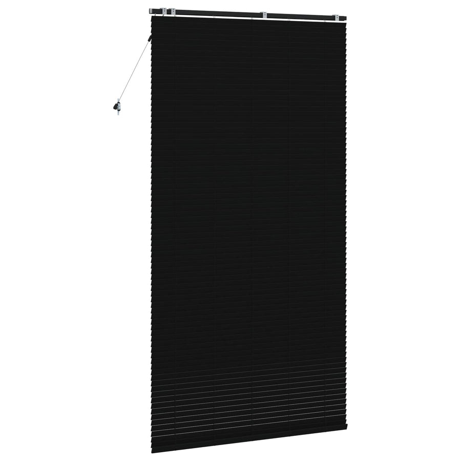 Jaloezie Zwart 130 x 250 cm 35 mm Massief Paulowniahout