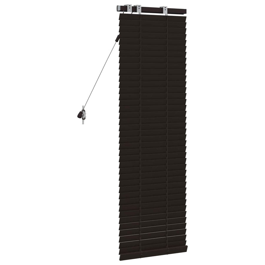 Jaloezie Donkerbruin 45 x 130 cm 35 mm Massief Paulowniahout