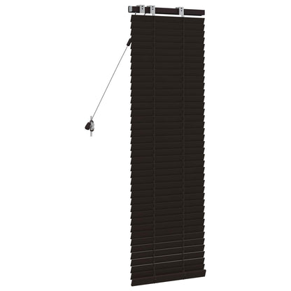 Jaloezie Donkerbruin 50 x 130 cm 35 mm Massief Paulowniahout