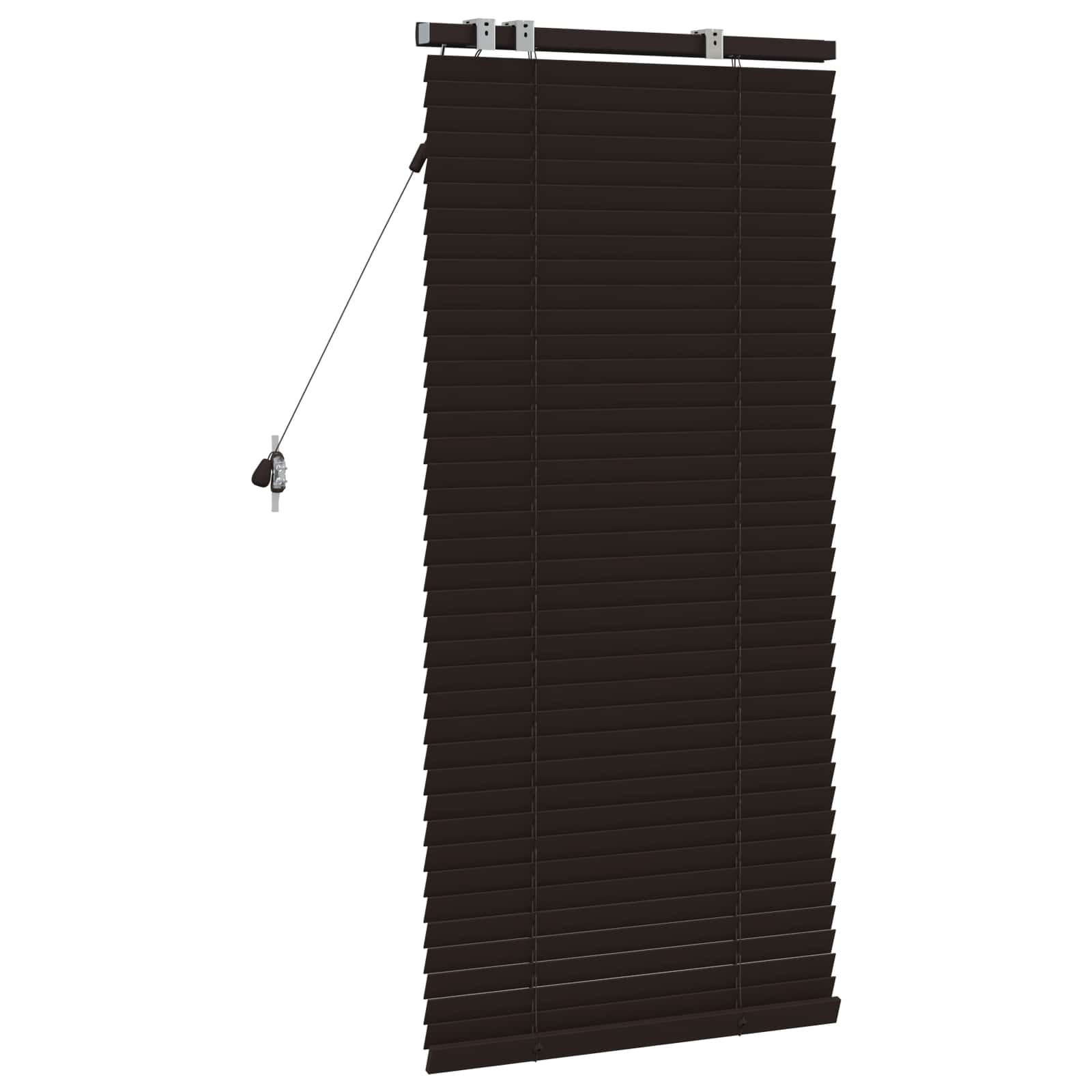 Jaloezie Donkerbruin 65 x 130 cm 35 mm Massief Paulowniahout