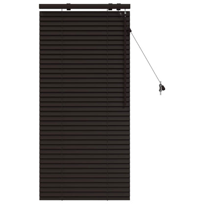 Jaloezie Donkerbruin 65 x 130 cm 35 mm Massief Paulowniahout