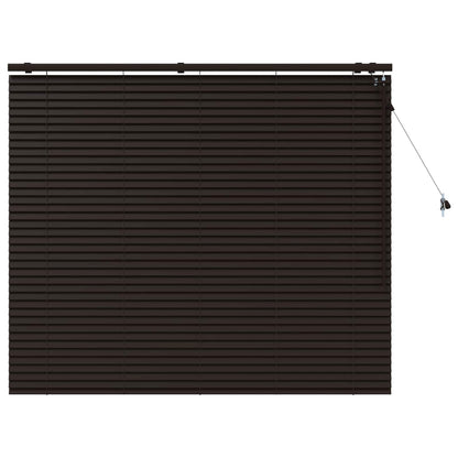 Jaloezie Donkerbruin 150 x 130 cm 35 mm Massief Paulowniahout