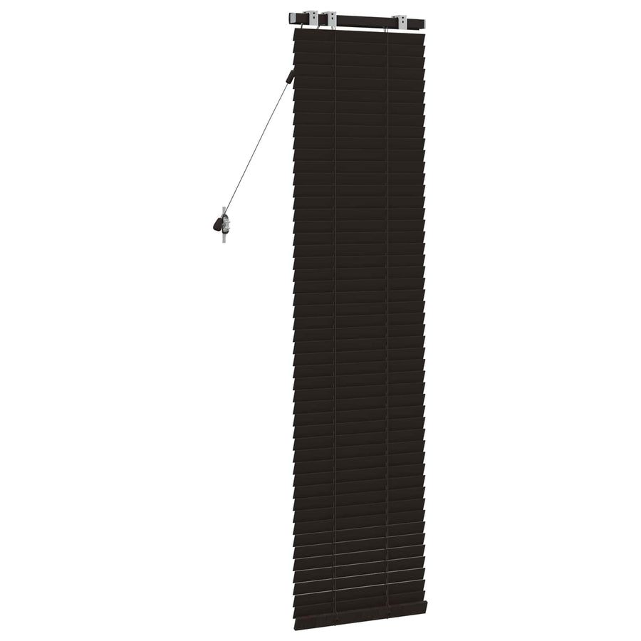 Jaloezie Donkerbruin 45 x 160 cm 35 mm Massief Paulowniahout