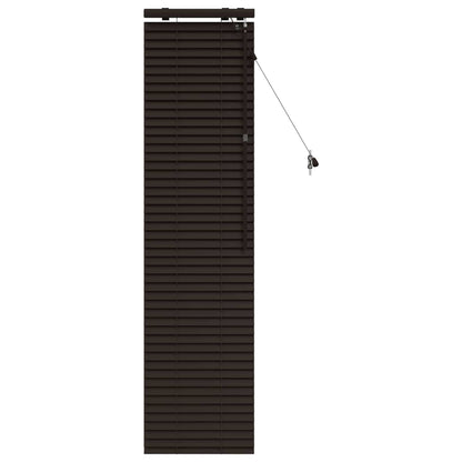 Jaloezie Donkerbruin 45 x 160 cm 35 mm Massief Paulowniahout