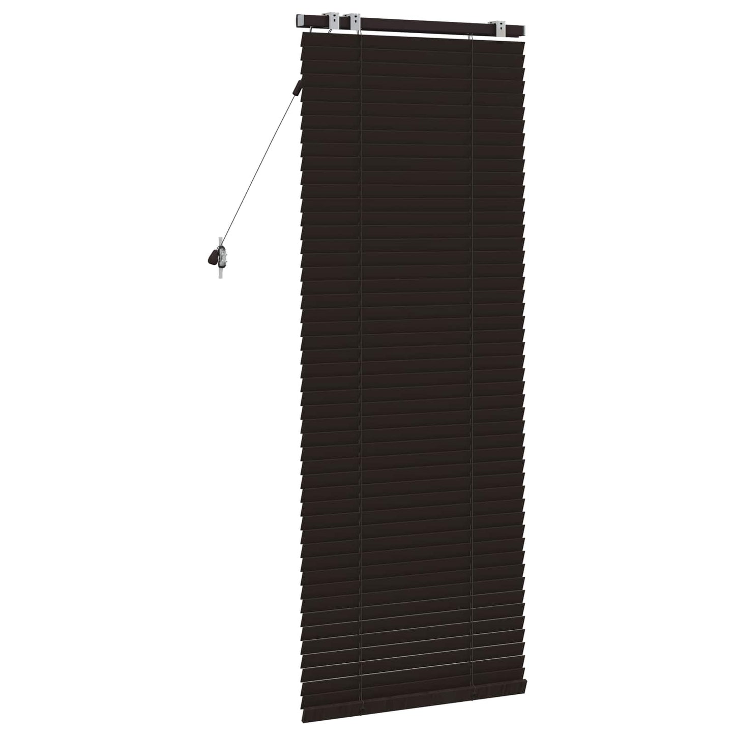 Jaloezie Donkerbruin 55 x 160 cm 35 mm Massief Paulowniahout