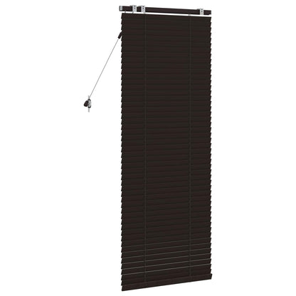Jaloezie Donkerbruin 60 x 160 cm 35 mm Massief Paulowniahout