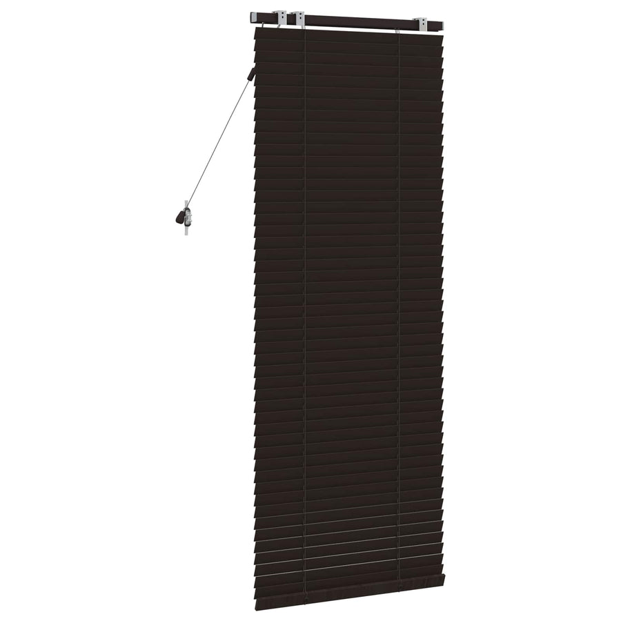 Jaloezie Donkerbruin 60 x 160 cm 35 mm Massief Paulowniahout