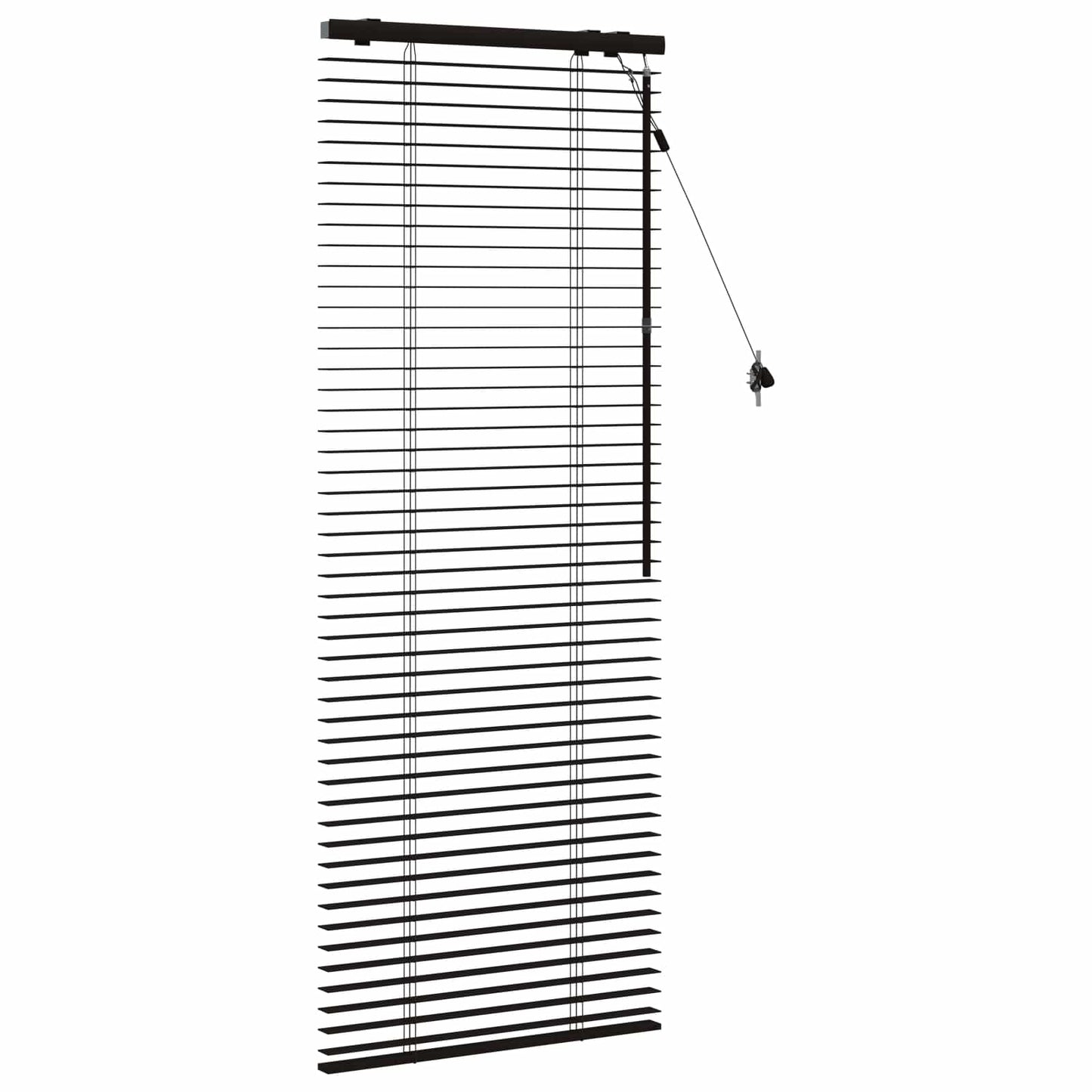 Jaloezie Donkerbruin 65 x 160 cm 35 mm Massief Paulowniahout